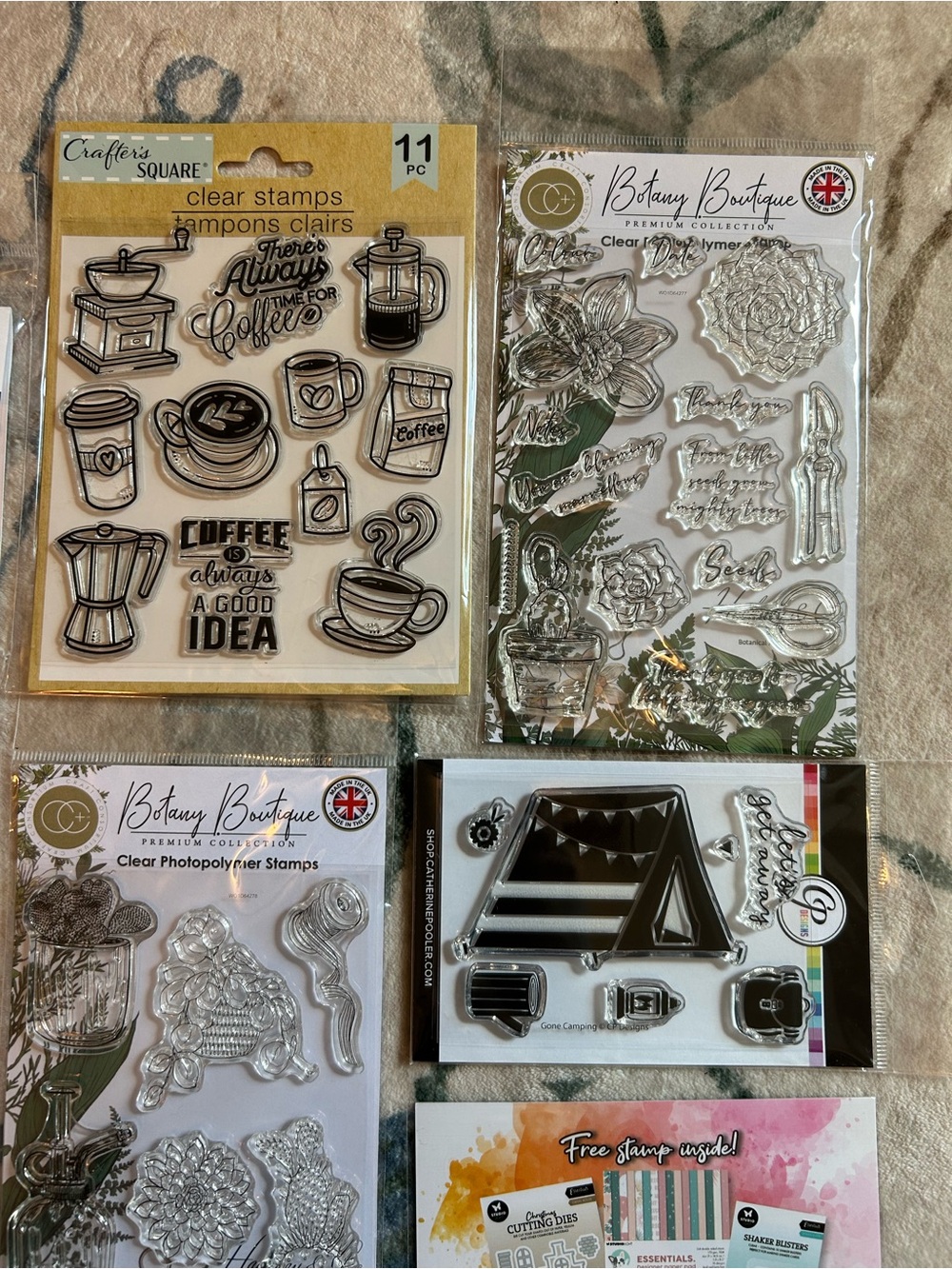 Botanical Stamp Set - Picture 3 of 5